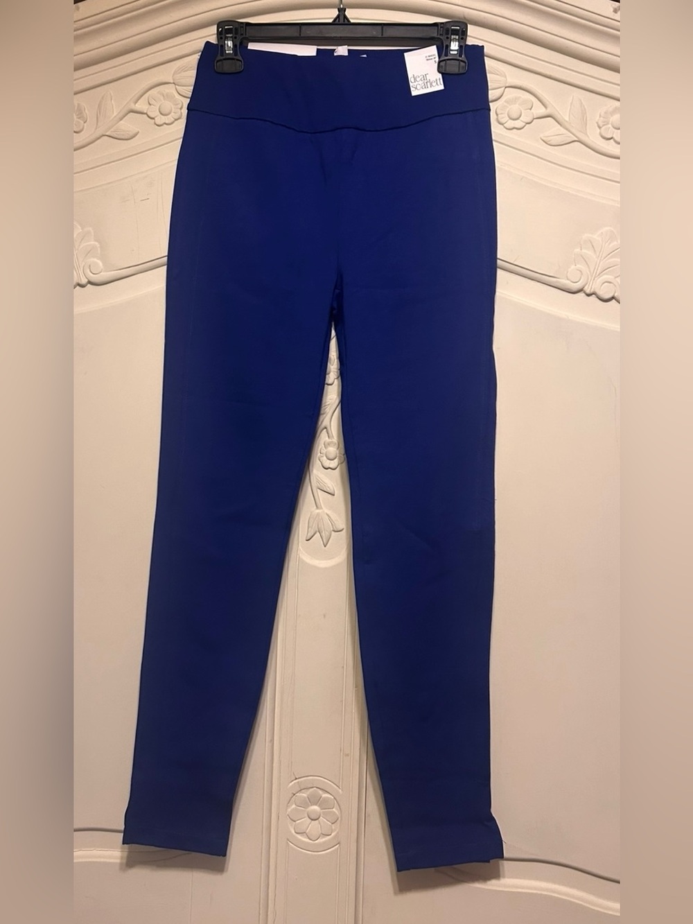Dear Scarlett Cobalt Blue Stretch Leggings Magic Fit